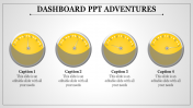 Impressive Dashboard PPT Template Presentation Slides