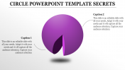 Excellent Circle PowerPoint Template Slides For Presentation