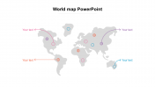 Impress your Audience with World Map PowerPoint Slides