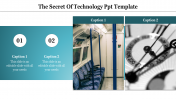 Tantalising Technology PPT template presentation slide