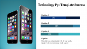 Five star Technology PPT template presentation Slide