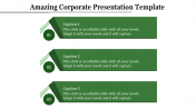 Our Predesigned Corporate Presentation Template Slides