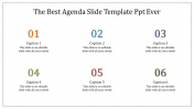 Get Simple and Stunning Agenda Slide Template PPT Themes