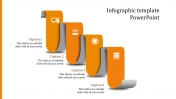 Attractive Infographic Template PowerPoint With Four Nodes