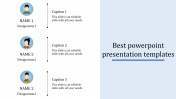 Best PowerPoint Presentation Templates-Three Node