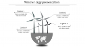 Customized Wind Energy Presentation PPT-Mixed Shapes