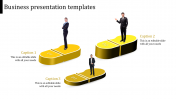 Best Business Presentation Templates with Three Nodes