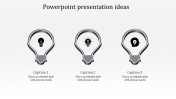 Magnificent PowerPoint Presentation Ideas with Three Nodes
