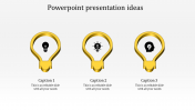 Astounding PowerPoint Presentation Ideas with Three Nodes