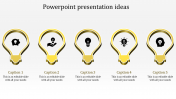 Astounding Powerpoint Presentation Ideas with Five Nodes
