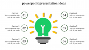 Attractive powerpoint presentation ideas - Green Theme