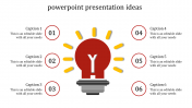 Creative A six noded powerpoint presentation ideas