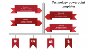 Modern Technology PowerPoint Templates With Four Nodes