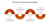 Simple Timeline Presentation Template Slide Designs