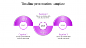 Attractive Timeline Presentation Template Slide Designs
