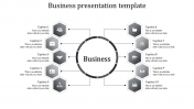 Effective Business Presentation Template Slide Design
