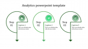 Creative Analytics PowerPoint Template In Green Color