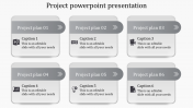 Affordable Project PowerPoint Presentation In Grey Color