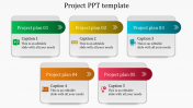 Attractive Project PPT Template Presentation Designs