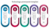 Multicolor Technology PowerPoint Template Presentation