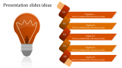 Impressive Presentation Slides Ideas With Five Node