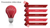 Our Predesigned Presentation Slides Ideas Along With Bulb