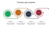 Innovative Timeline PPT Template Presentation Slide