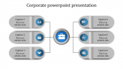 Editable Corporate PowerPoint Presentation-Six Stages