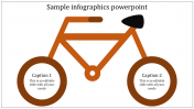 Effective Sample Infographics PowerPoint With Two Nodes