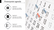 Agenda PowerPoint Design For Business Presentation