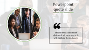 Leave an Everlasting PowerPoint Quote Slide Template Themes