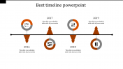 Elegant PowerPoint Timeline Template Presentation Design