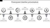 Attractive PowerPoint Timeline Template PPT Designs