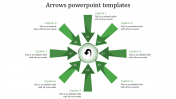Arrows PowerPoint Templates In Process Concept Slide