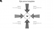 Innovative Arrows PowerPoint Templates Design-4 Node