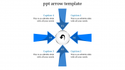Impressive Arrows PowerPoint Templates Design-Four Node