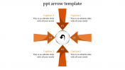 Affordable Arrows PowerPoint Templates With Four Node
