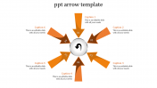 Our Predesigned Arrows PowerPoint Templates-Six Directions
