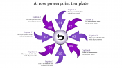 Arrows PowerPoint Templates In Circular Process Slide