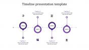 Innovative Timeline Template PPT Slide Designs-4 Node