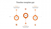 Editable Timeline Template PPT Slide Designs-Three Node