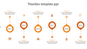 Incredible Timeline Template PPT Slides With Six Node