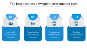 Fantastic Business PowerPoint Template with Three Nodes