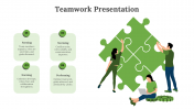 Elegant Teamwork PPT Presentation And Google Slides