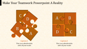 Attractive Teamwork PowerPoint Presentation Template