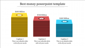 A Three Noded Money PowerPoint Template presentation