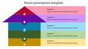 The Best House PowerPoint Template Themes Presentation