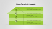 Well Choose House PowerPoint Template For Presentation
