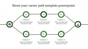 Enrich your Career Path Template PowerPoint Presentation