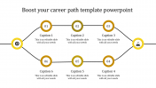 Use Effective Career Path Template PowerPoint Presentation